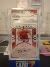Andres Iniesta Spain Immaculate Elegant Ink Auto /49 Graded ACE 9