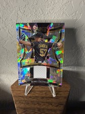 2025 Panini Select Baseball Selective Swatches Bubba Chandler Cracked Ice Prizm