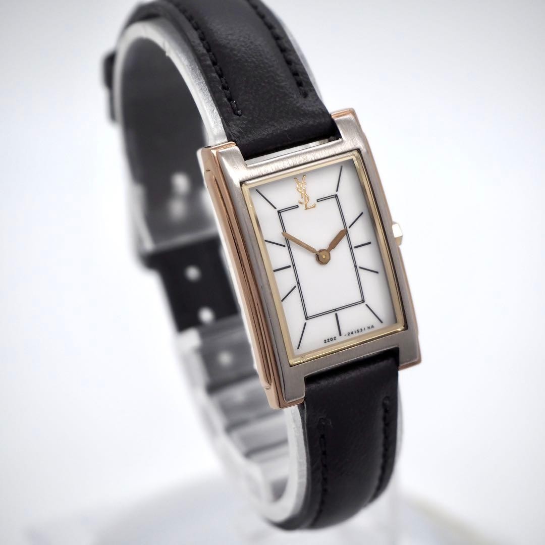 Yves Saint Laurent Watch Square Rectangular Ladie… - image 2