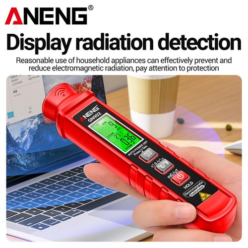 DEWIN NR-850 Strahlungsdetektor – Tragbarer Geigerzähler Mit LCD, 3 Alarmmodi, Für Zuhause & Unterwegs
