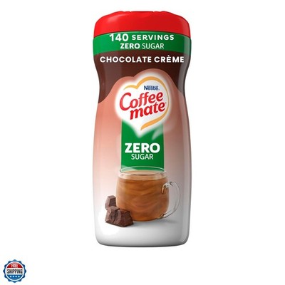 Coffee-mate Sugar Free Creamy Chocolate Powdered Coffee Creamer, 10.2 Ounce