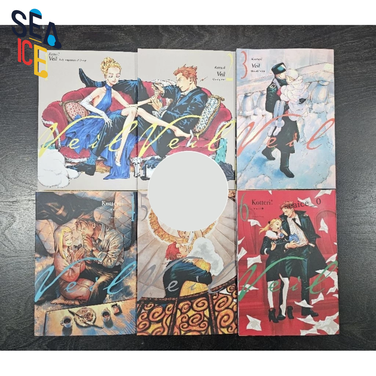Veil Manga Vol 1-6 Full Color Version Complete Set English New Hot