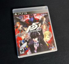 Persona 5 - Sony PlayStation 3 PS3 Complete in Box CIB No Manual Authentic