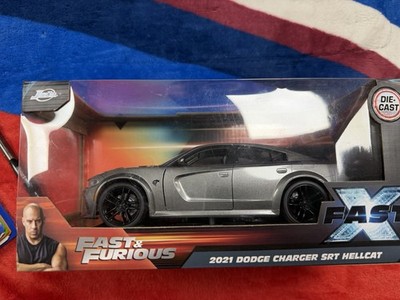 Jada Toys Fast & Furious Fast X 1:24 2021 Dodge Charger SRT Hellcat Gray