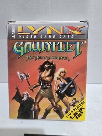 Gauntlet: The Third Encounter (Atari Lynx) w/box RARE TESTED AND WORKING! 