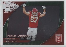 2024 Panini Donruss Elite Field Vision Green Travis Kelce #5 1l9n