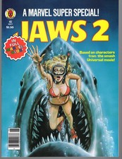 Marvel Super Special VOL 1 # 6 JAWS 2 MOVIE A...