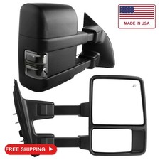 YITAMOTOR Towing Mirrors for Ford 2008-2016 F250 F350 F450 F550 Super Duty