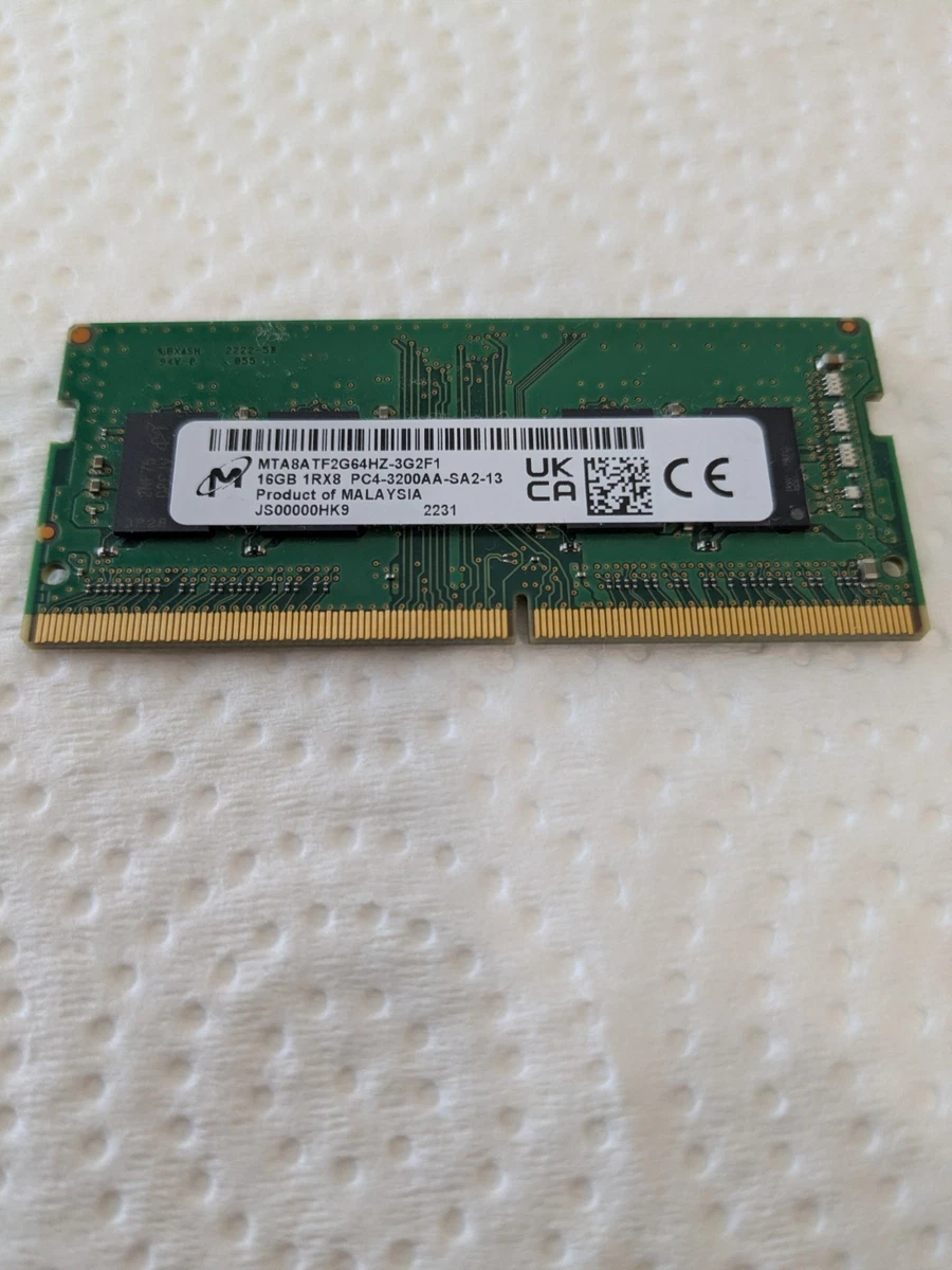 Micron DDR4 SDRAM 16 GB Total Capacity Memory (RAM) | Updated Sep 2026