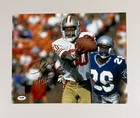 JERRY RICE SIGNED/AUTOGRAPHED SAN FRANCISCO 49ERS 11X14 PHOTO w/HOF 2010-PSA/DNA