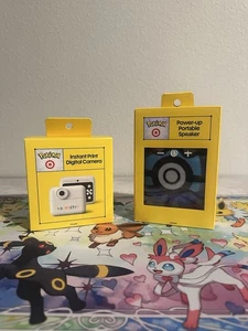 Pokémon x Target Instant Print DIGITAL CAMERA & DiveBall Speaker Limited Edition