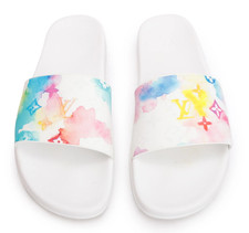 Louis Vuitton Waterfront Mule Watercolor Monogram Slide Sandal UK 9 US 10 11
