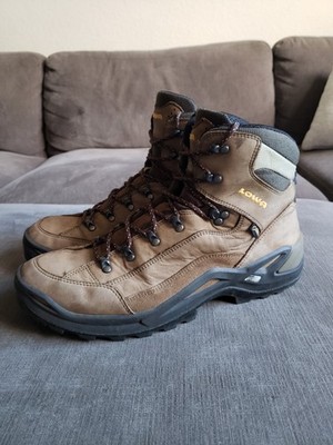 Size 14 - LOWA Renegade GTX Mid Hiking Boots Mens Brown 