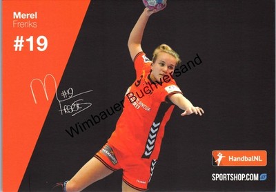 Autogrammkarte Merel Freriks Freriks, Merel :