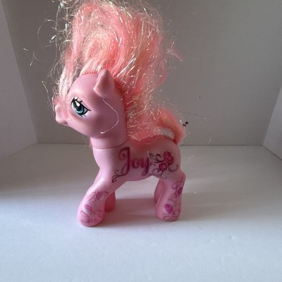 Hasbro My Little Pony Joyce Pink Horse Figure Plastic Cartoon TV Character 2007