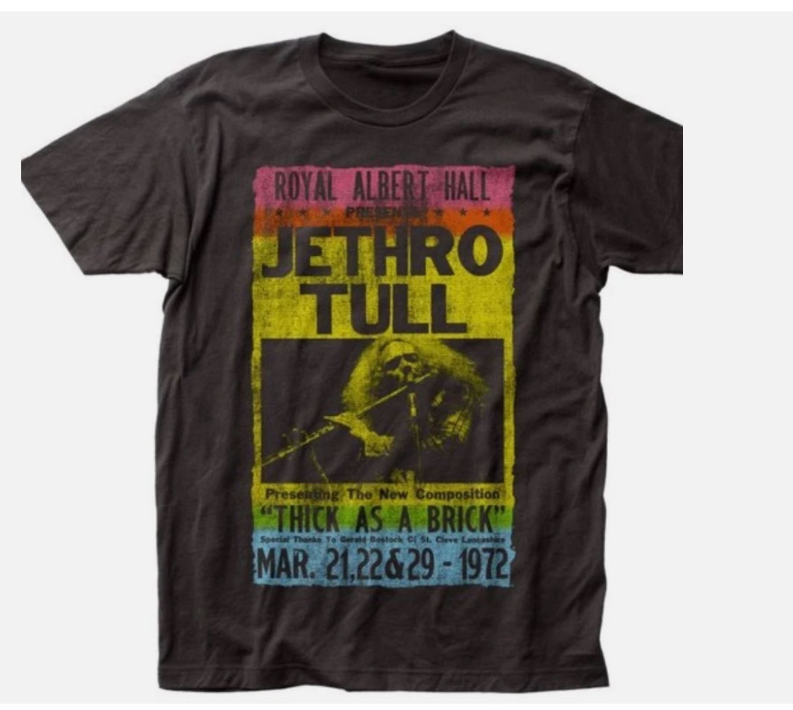 Jethro Tull Royal Albert Hall T Shirt Black
