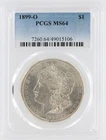 1899-O Morgan Dollar PCGS MS64 S$1 New Orleans Minted Silver Dollar No Reserve