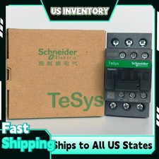 New 3-Phase 3 NO Schneider Contactor LC1D25G7: 120VAC 50/60Hz Coil, US Inventory