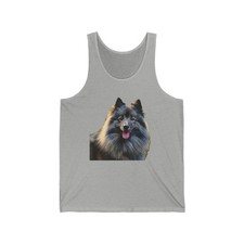 Keeshond Unisex Jersey Tank