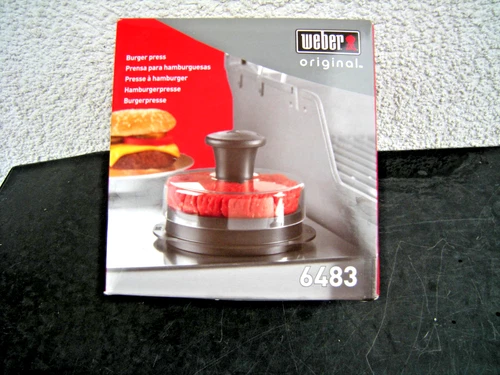Weber 6483 – Original Hamburgerpresse / Burgerpresse / Presse / Burger-Presse