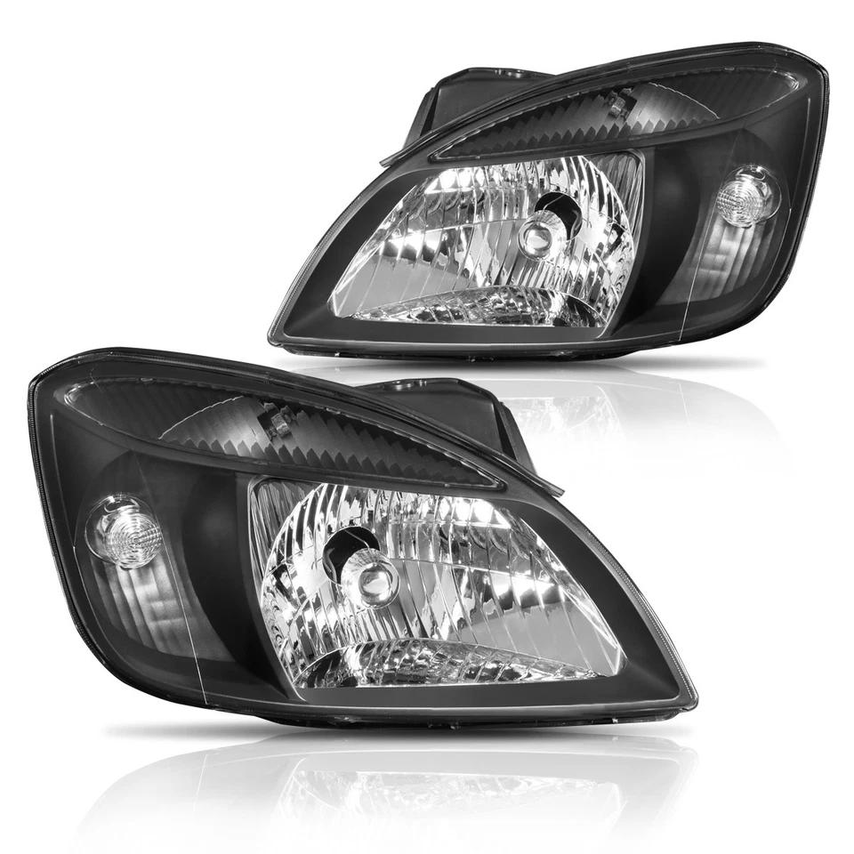 Fit For Kia Rio 5 2006-2008 Direct Replacement Black Housing Clear Corner Headli - Image 2 of 4