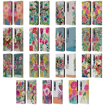 OFFICIAL SUZANNE ALLARD FLORAL GRAPHICS LEATHER BOOK CASE FOR XIAOMI PHONES