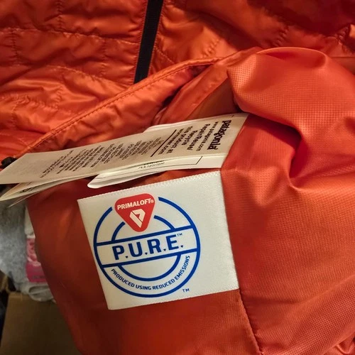 Patagonia Men’s Nano Puff Vest Metrics Orange NWOT XL Fall 2021 84242 Insulated image 3