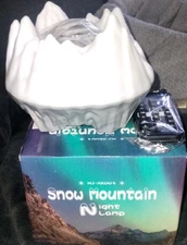Snow Mountain Night Lamp Star Projector