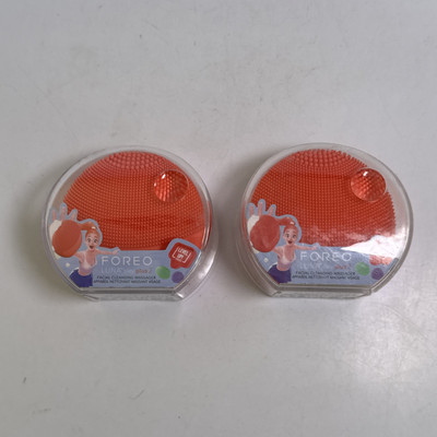 2 X s Foreo Sweden Luna Play Plus 2 Peach of Cake Facial Cleansing Massager New