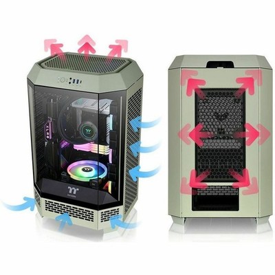 Thermaltake The Tower 300 Matcha Green Micro Tower Chassis
