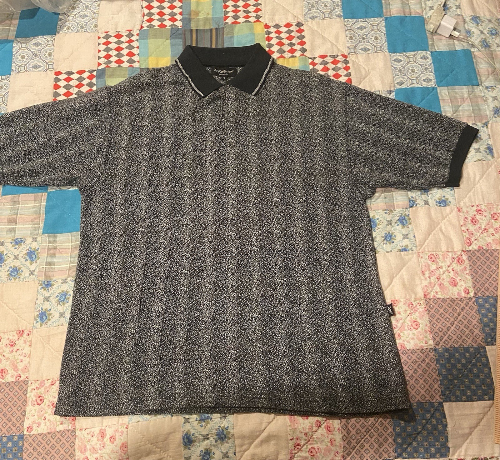 Yves Saint Laurent Pour Homme 100% Cotton, Checke… - image 1