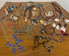 LARGE VINTAGE ESTATE COSTUME JEWELRY LOT