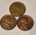 1935 P, D, & S Lincoln Wheat Cent, Penny,  Fine Condition