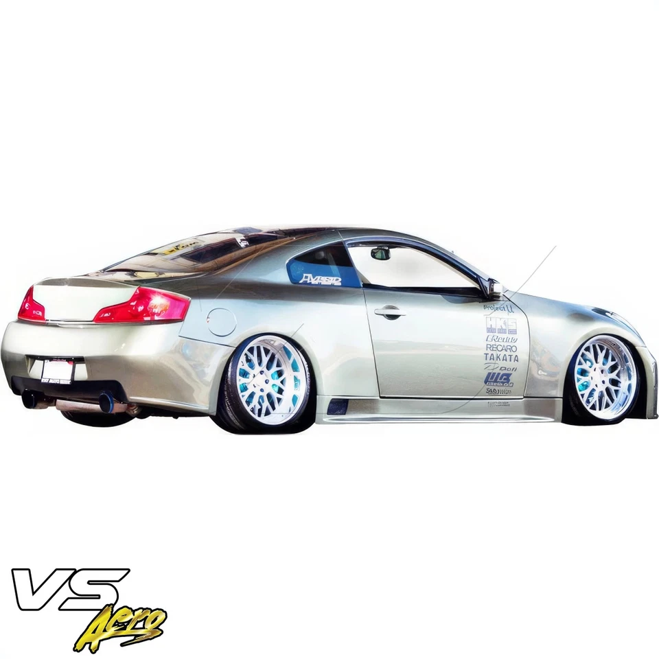 VSaero FRP APBR Wide Body Fenders (front) Coupe 2dr Coupe for G35 Infiniti 03-0 Foto 4 de 4