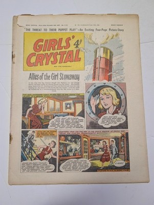 Girls Crystal Comic No 1150, November 2nd 1957, Amalgamated Press/Fleetway.