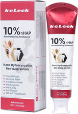 10 Nano-Hydroxyapatite Bee Wasp Venom Toothpaste for Remineralizing Enamel Se