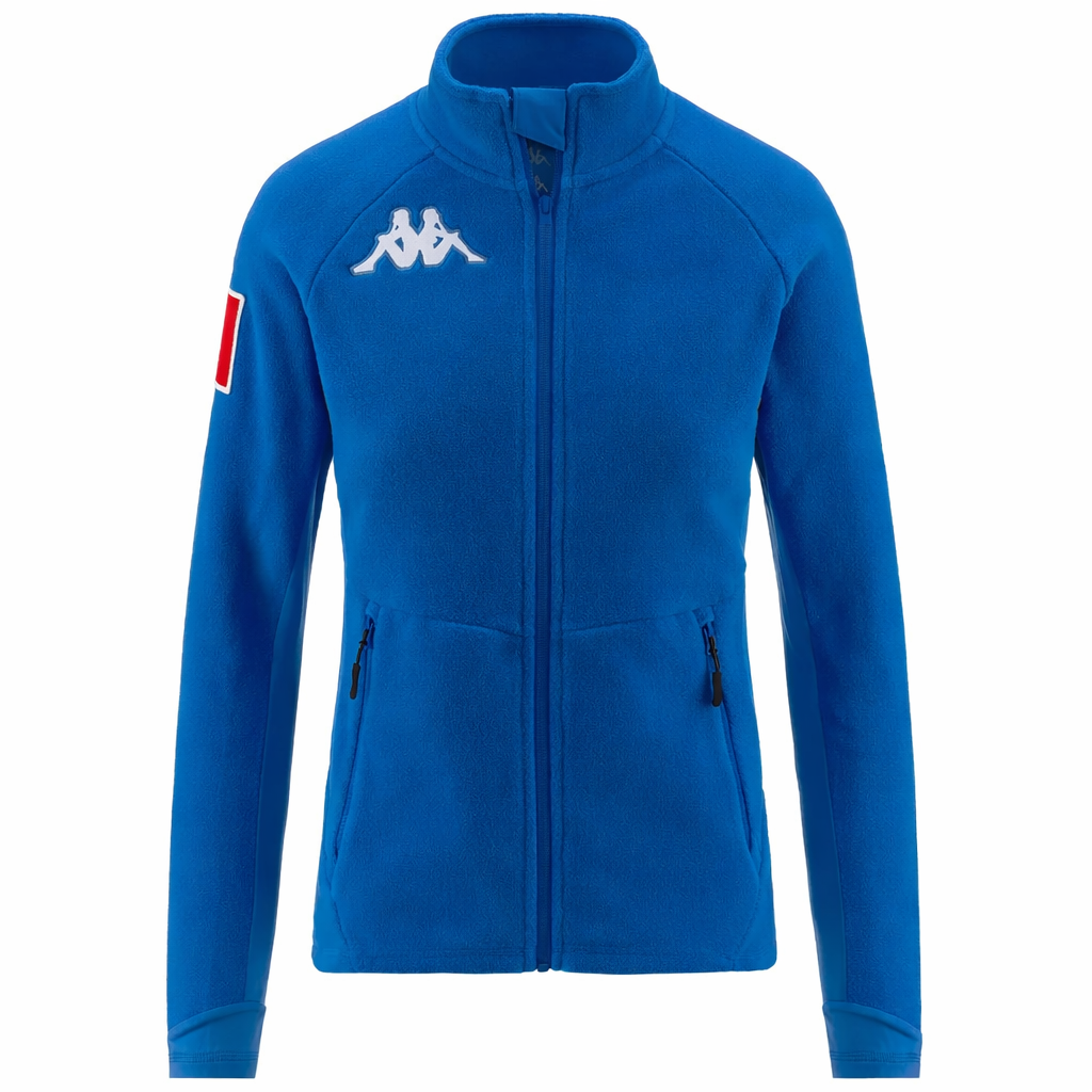 KAPPA Brilliant Navy Women Ski Fleece Jacket – Italian National