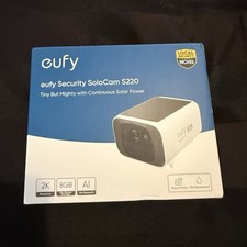 eufy Security SoloCam S220 2K Solar Outdoor Wireless Wi Fi Camera 8GB