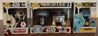 Star Wars Funko Pop Lot Ahsoka 130 Leia R2D2 2-Pack Grievous 129 Exclusive