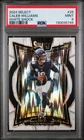 CALEB WILLIAMS /199 ROOKIE CARD WHITE SHOCK PRIZM 2024-25 PANINI SELECT RC PSA 9