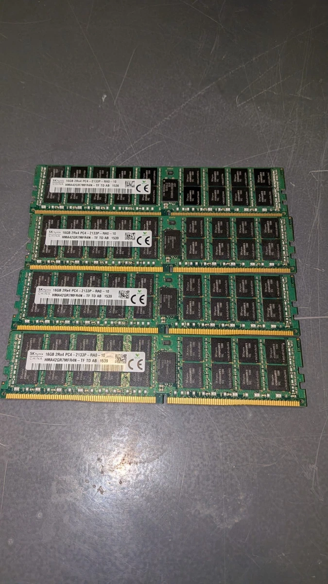 PC4-17000 (DDR4-2133) Bus Speed 64 GB Total Capacity DDR4 SDRAM