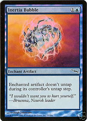 MTG - Mirrodin - Inertia Bubble - 2X - Foil - NM - Picture 1 of 1