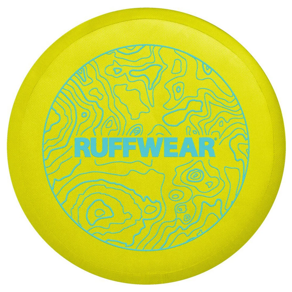 Ruffwear Hundespielzeug Camp Flyer Lichen Green 22 cm wasserdicht interaktiv - Bild 2 von 4