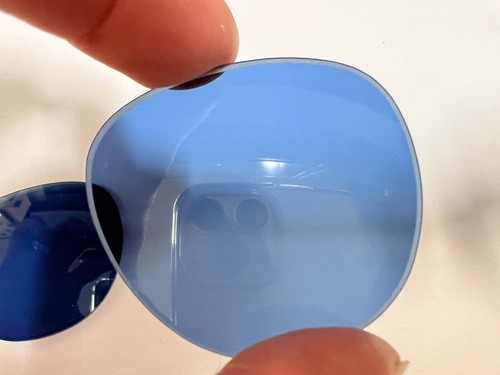 NEW Shwood KINSROW Blue Replacement Lenses Zyl Authentic - Made In USA - Picture 3 of 4