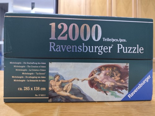 Ravensburger 12000 Puzzle The Creation of Adam No. 17832 - Imagen 21 de 24