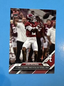 2024 Bowman U Now Topps #2 Ryan Williams University of Alabama Crimson Tide
