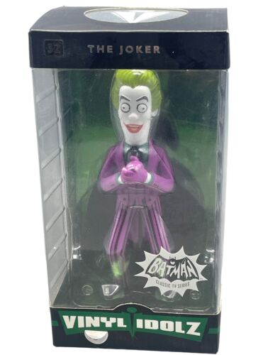 Vintage 32 The Joker Batman Classic TV Series Vinyl Idolz Figur LESEN NEU