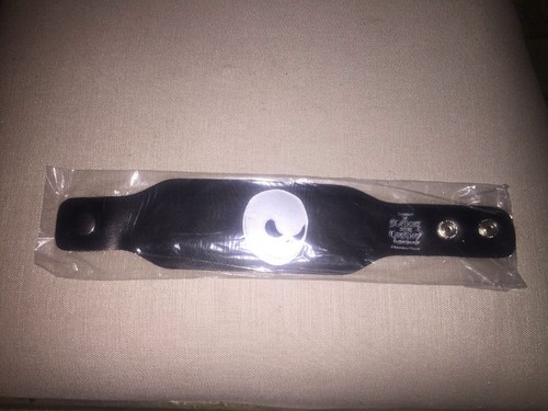 Nightmare Before Christmas Jack Skellington schwarzes Armreif Armband ~ NEU - Bild 1 von 6