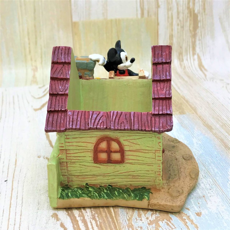 Mickey Pencil Holder Accessory Case Clip Mouse Micky Figure Disney Tdl