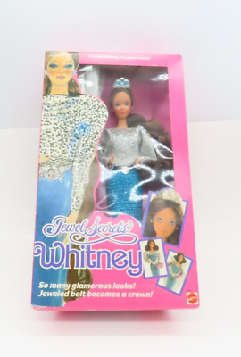 Barbie Jewel Secrets WHITNEY Doll 1986 Original Outfit Mint Mattel